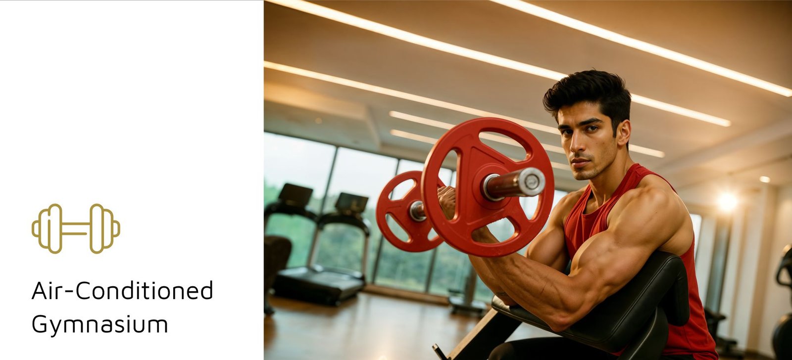 Amenity: Air Conditioned Gymnasium